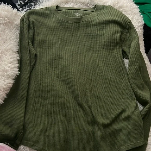Dark Green long sleeve shirt - Picture 2 of 4